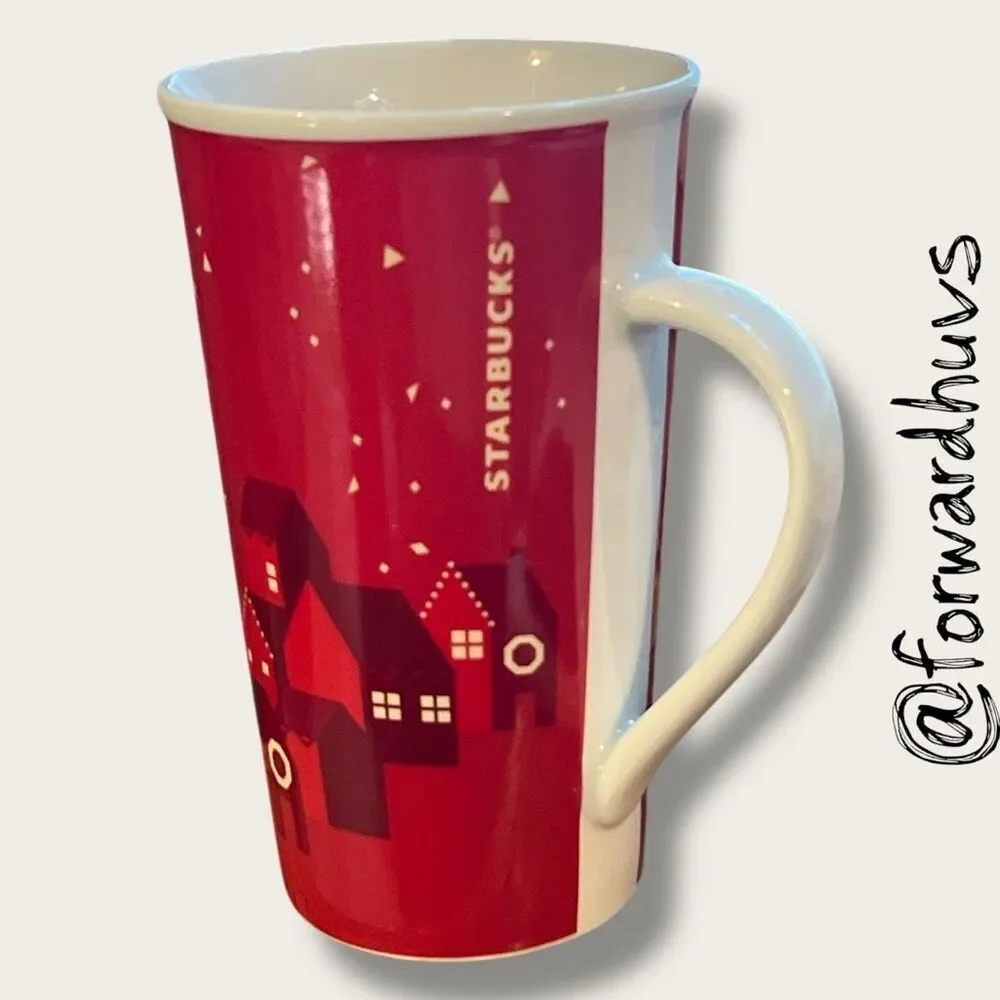 2013 Starbucks Winter Holiday Mug – Festive Ceramic Coffee Cup